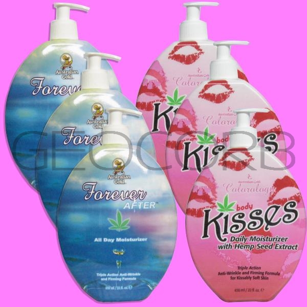 6 Australian Gold Forever After Amp Body Kisses Lotion Moisturizer