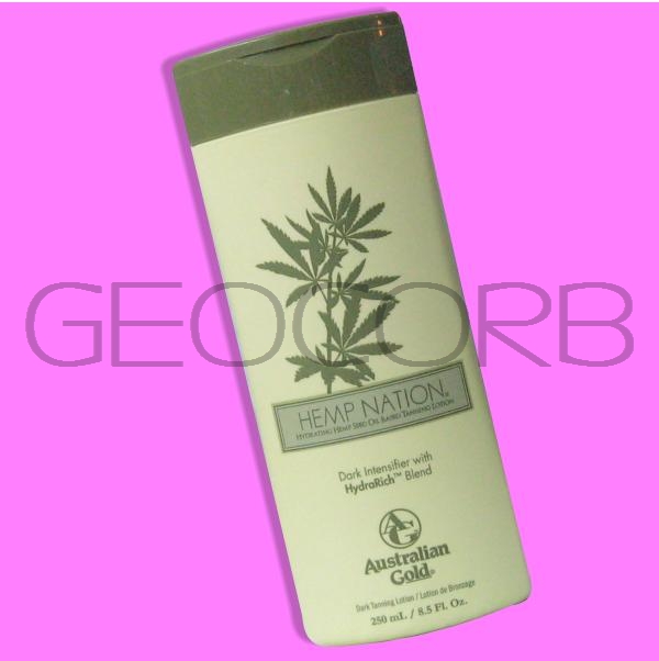 AUSTRALIAN GOLD HEMP NATION INTENSIFIER DARK INTENSIFIER TANNING BED LOTION 54402260777 eBay