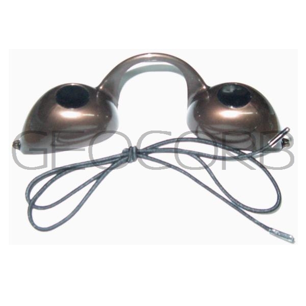 BROWN PEEPERS TANNING BED EYEWEAR GOGGLES FOR UV PROTECTION EYE WEAR