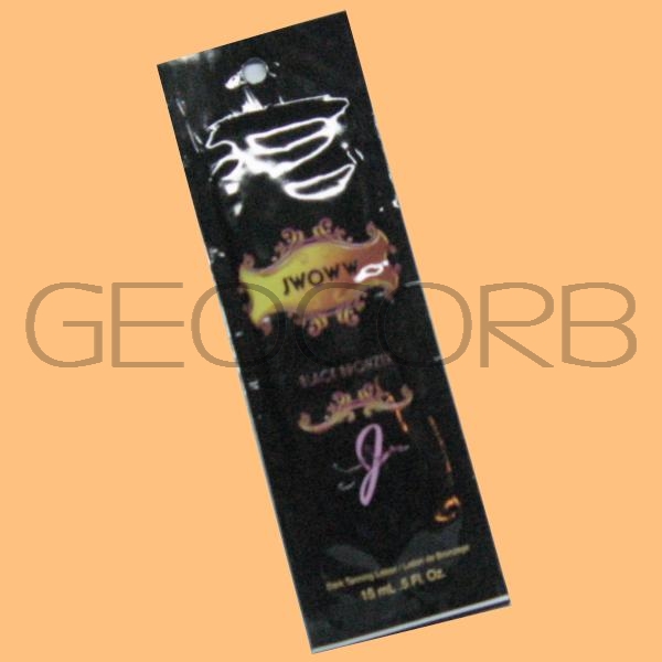 DARKER THAN BLACK Tanning Bed Lotion [9 PACKETS .5 oz = 4.5 ounces ...
