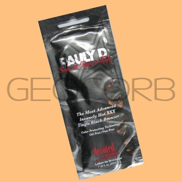 TEMPT Single Use INDOOR TANNING BED Lotion Packets HEMP Dark Tanning ...